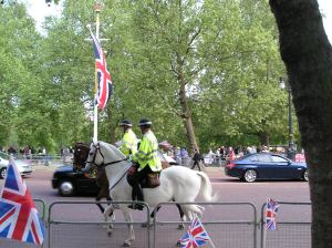 royal wedding, metropolitan mounted police