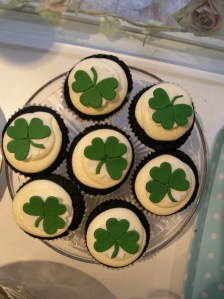 St Patrick's Day cupcakes...Guiness flavour!!