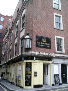 charles dickens, the centre page, historical pubs in london