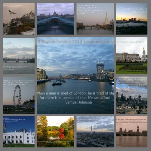2015 London calendar