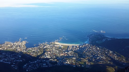 a trip up Table Mountain South Africa