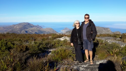 a trip up Table Mountain South Africa