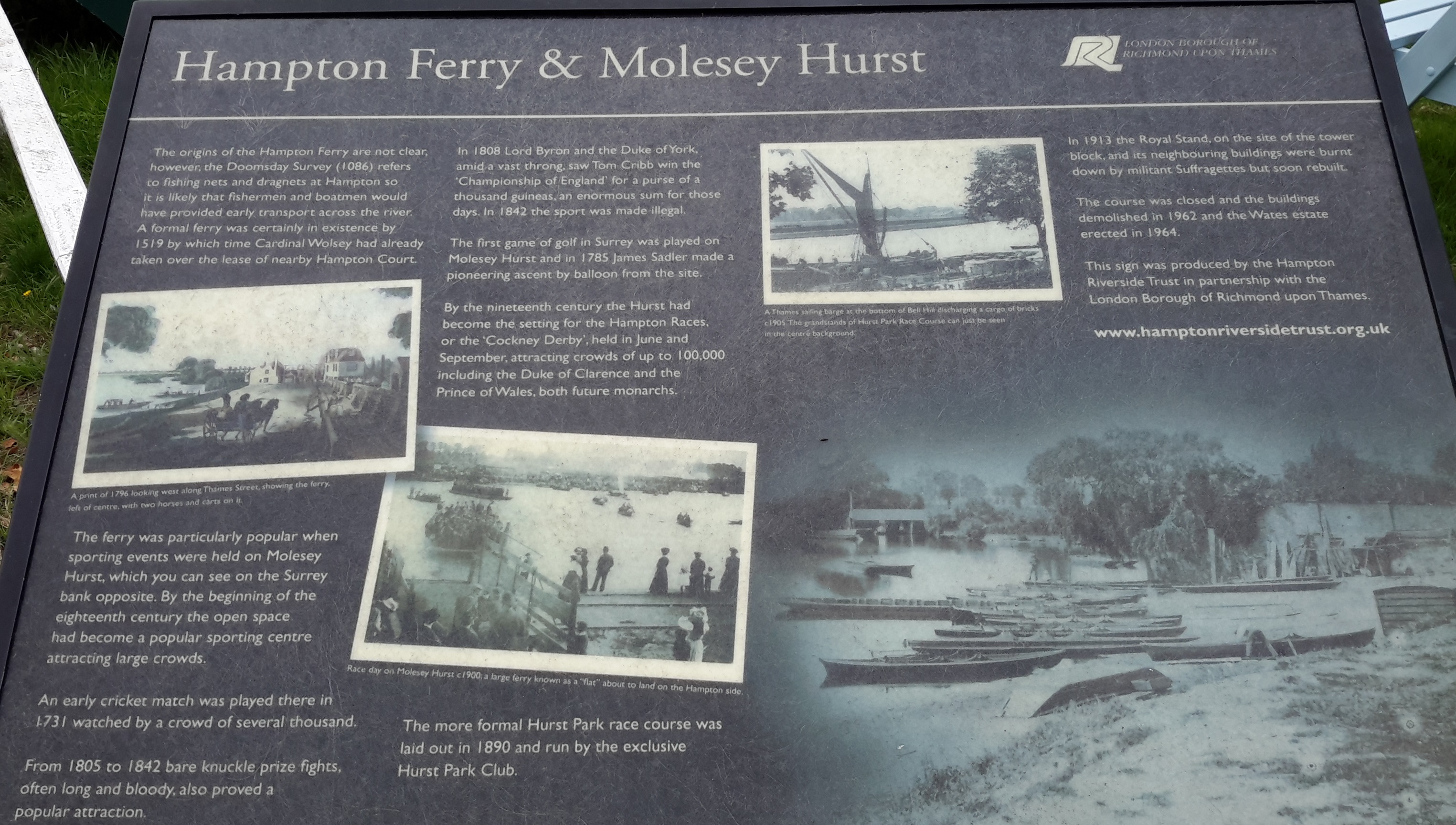 Hampton Ferry & Molesey Hurst