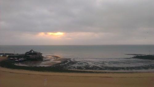 sunrise over Viking Bay, Broadstairs