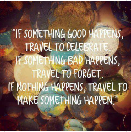 happy 15th anniversary Travel to make something happen