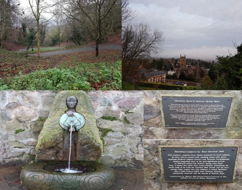 Great Malvern - climbing Worcestershire Beacon
