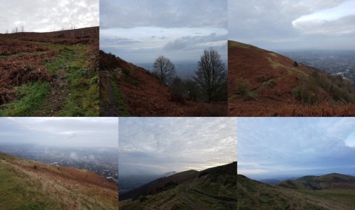 Great Malvern - climbing Worcestershire Beacon