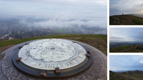 Great Malvern - climbing Worcestershire Beacon