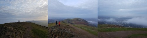 Great Malvern - climbing Worcestershire Beacon