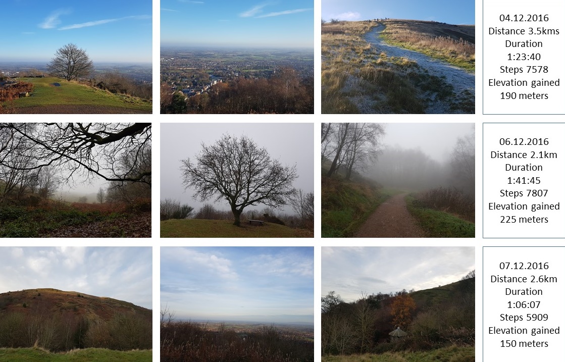 Great Malvern - climbing worcestershire beacon