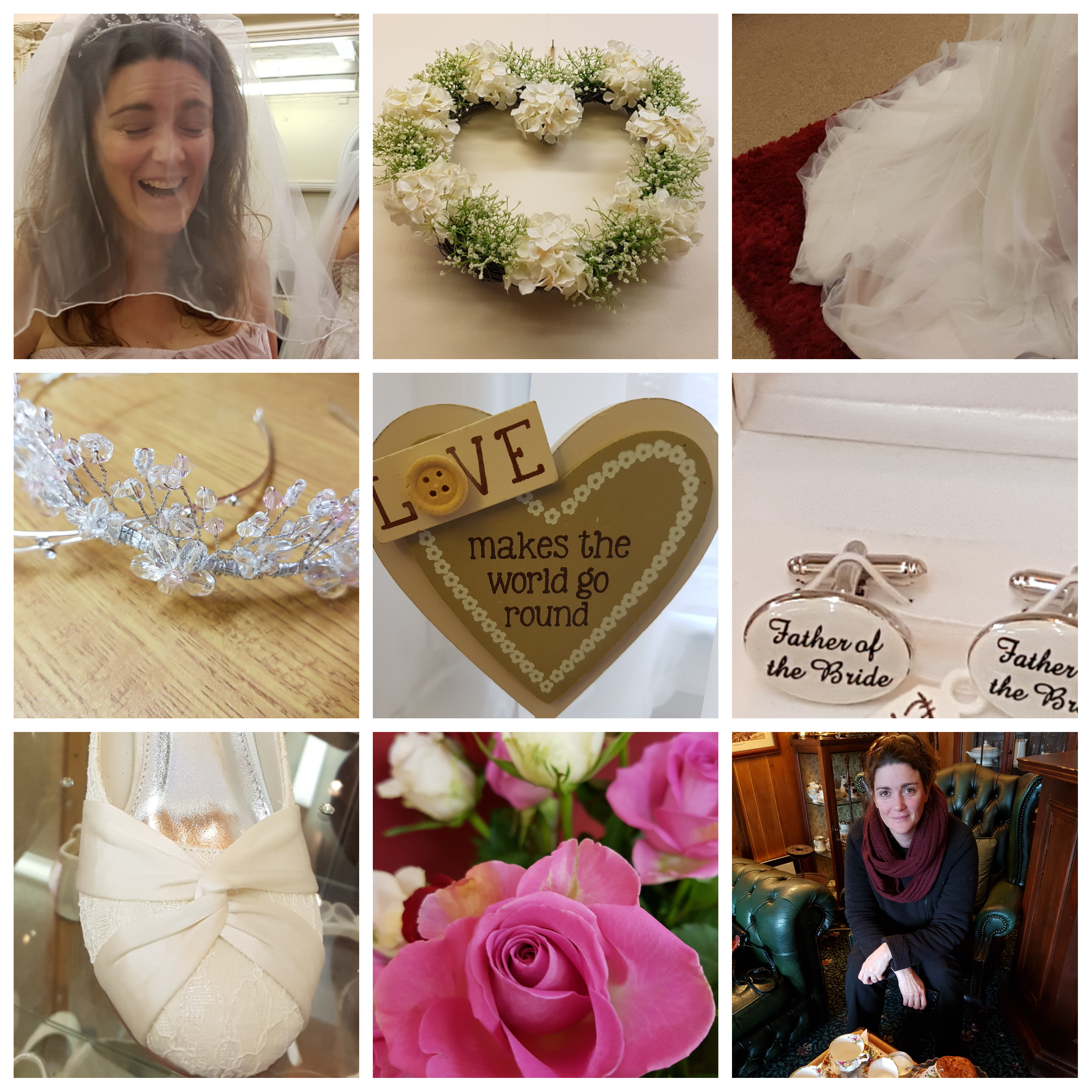 wedding dress shopping with my daughter