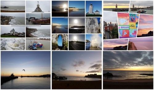 sunset on the isle of thanet