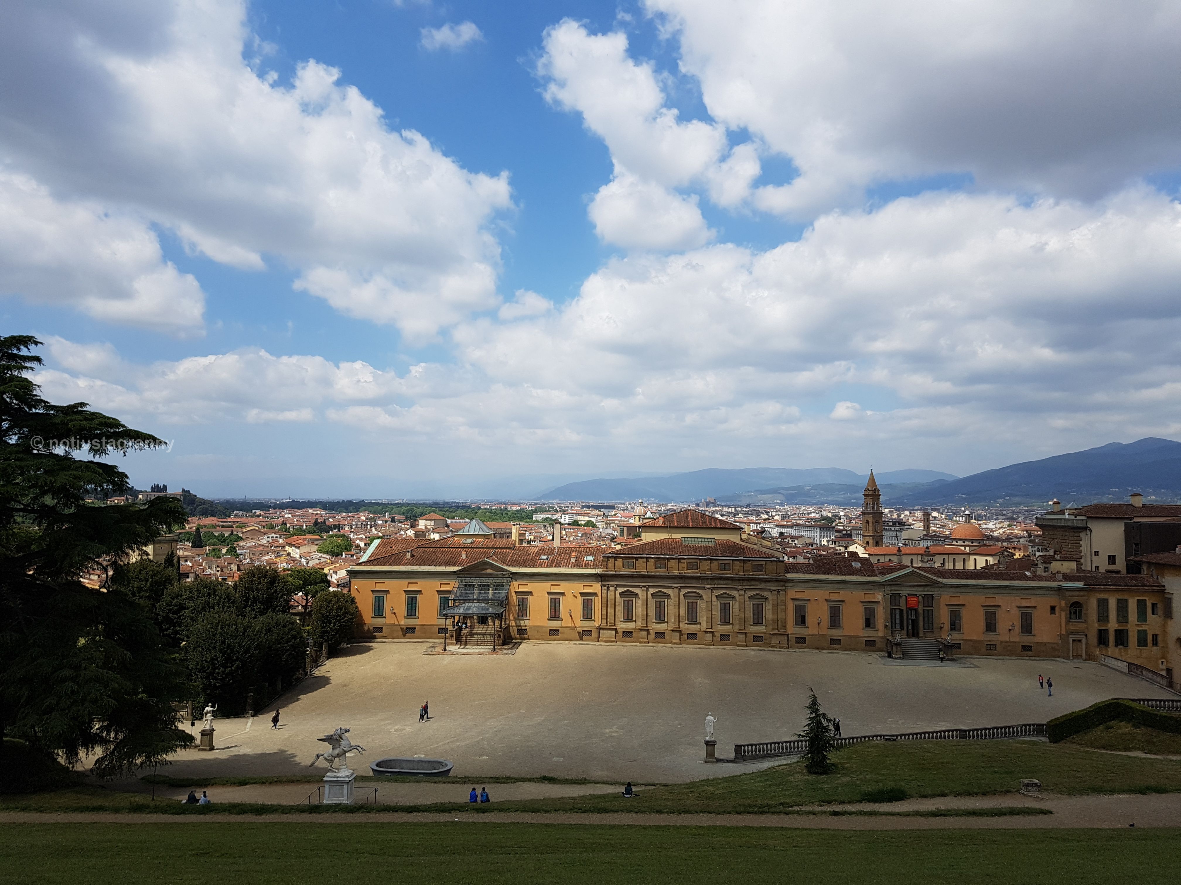 Palazzo Pitti - home of the Medici family