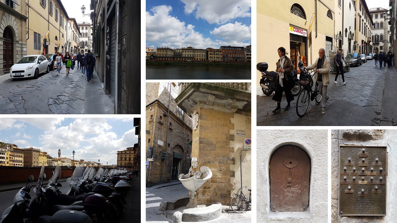 the streets of florence italy