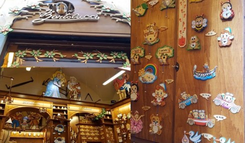 Pinocchio shop; Bartolucci