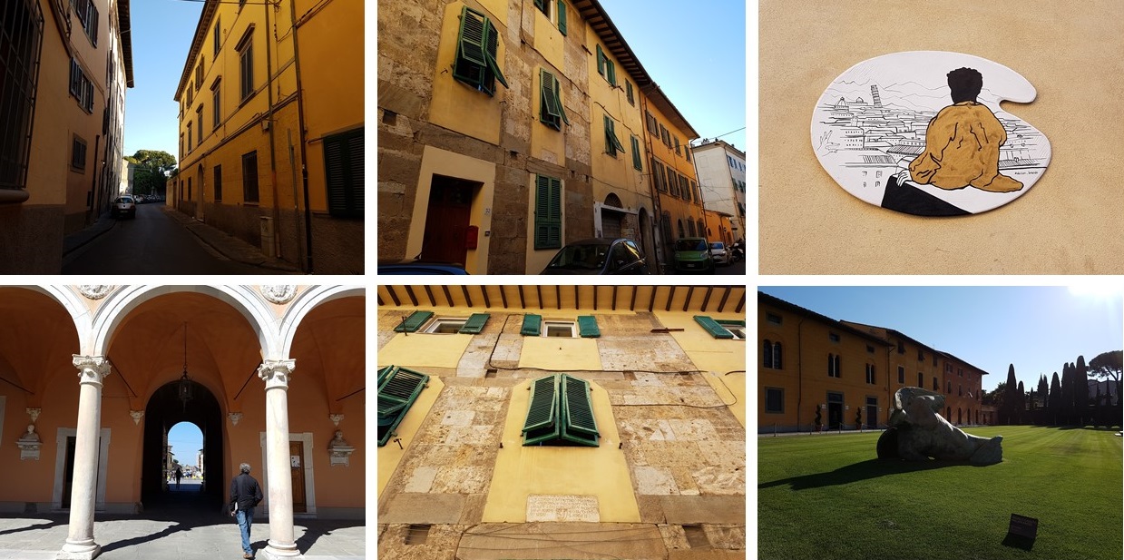 scenes of pisa italy