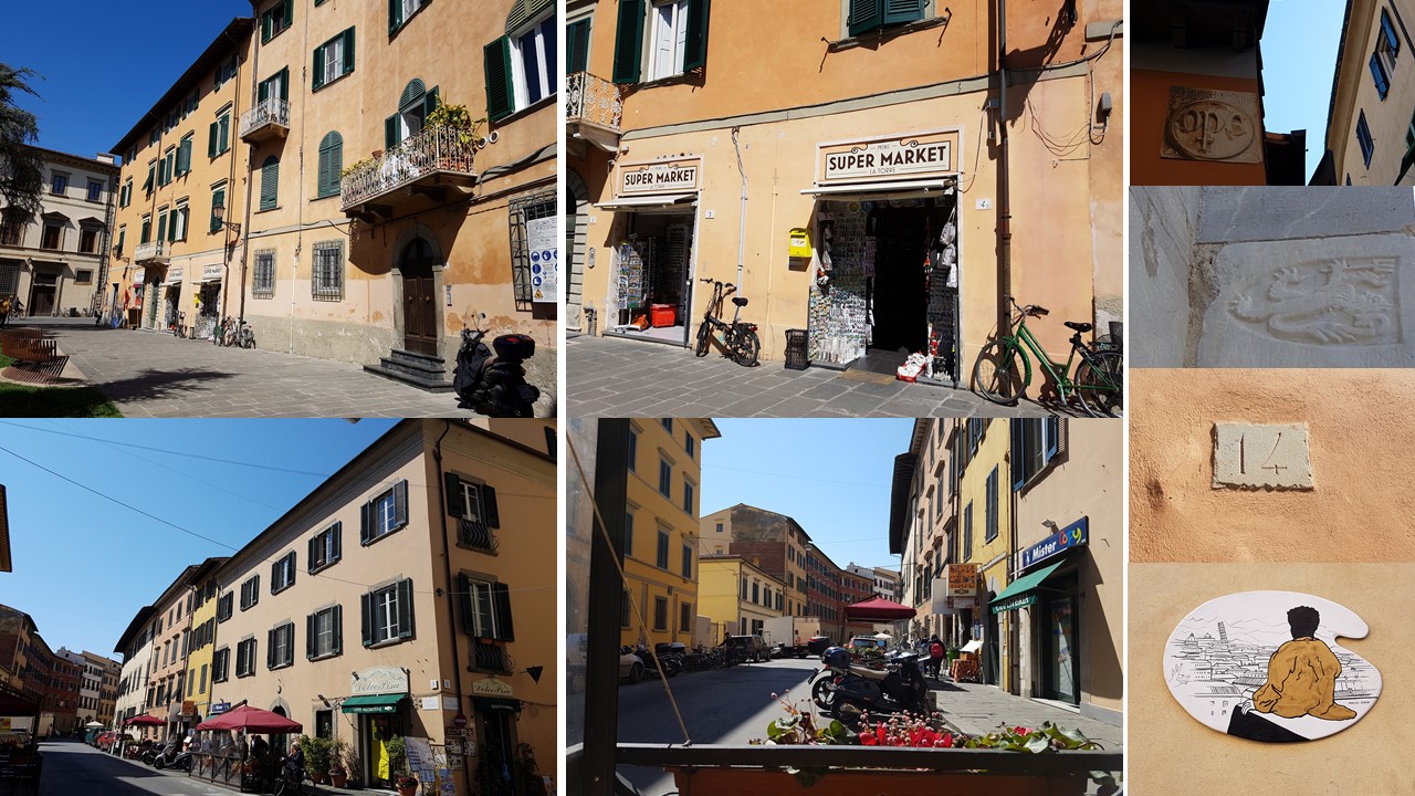 Piazza Cavelotti pisa italy