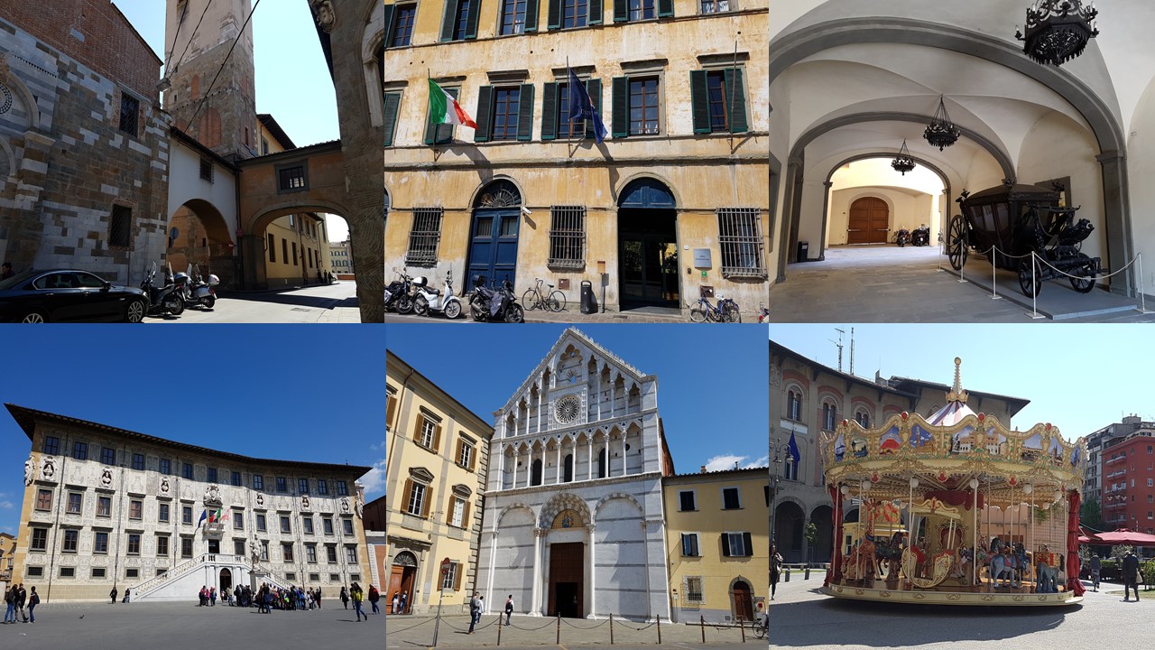 a walk through the streets of Pisa
