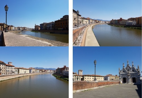 river arno pisa italy