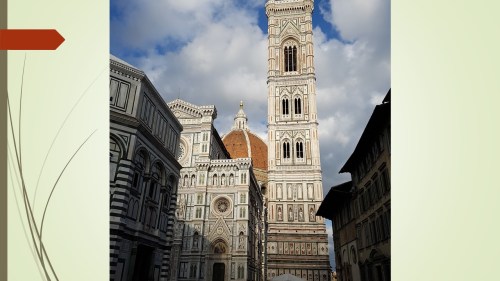 Cattedrale di Santa Maria del Fiore - the Virgin of the Flower. Florence, Itlay