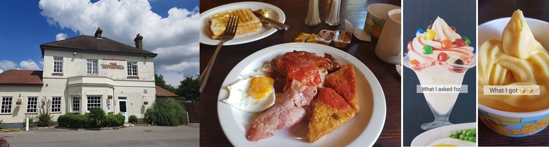 Full English at The Copperfield, Rochester Road, Gravesend...or thereabouts