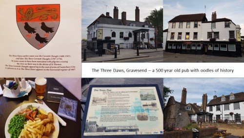 The Three Daws, Gravesend - oldest pub in the town