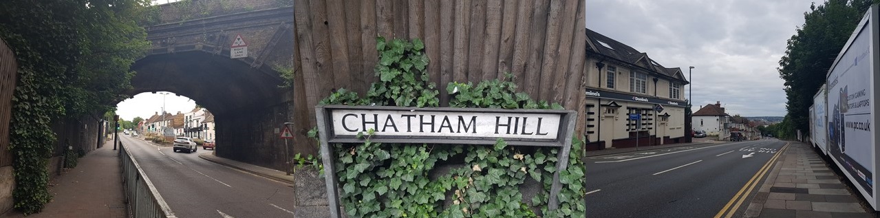 Chatham - first town on the Rochester to Faversham section