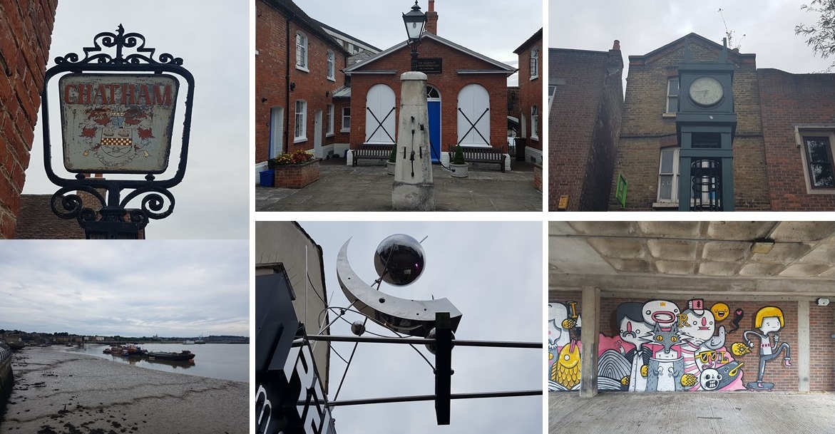 Chatham - first town on the Rochester to Faversham section