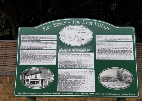 day 3 rochester to faversham Key Street - The Lost Village