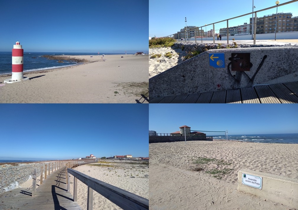 portuguese coastal route from porto to santiago