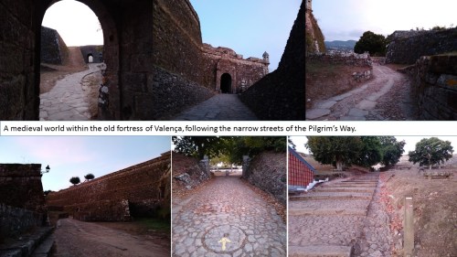 medieval city valenca spain, camino de santiago, portuguese coastal route, portuguese central route to santiago, walking the camino, porto to santiago, walk 1000 miles, over the hill and still travelling, baby boomers, silver surfers, the boomer generation, things to do in your 60s, bucket list for the older generation,