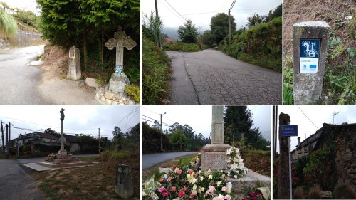 camino de santiago, o porrino to arcade, walking the camino, portuguese coastal and central route,