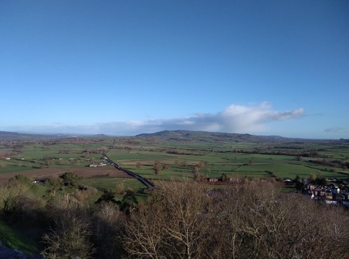 walk 1000 miles, walks in wales, montgomery castle wales, camino 2018 practise walks