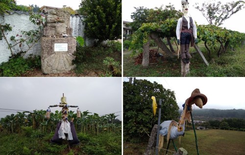 shrines on the camino, hórreos, o porrino to arcade on the portuguese camino, walking the camino, camino de santiago, porto to santiago, portuguese coastal route, portugues central route, the way of st james