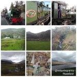 Ffenistogg Railway line Caenarfon to Porthmadogg,&nbsp;Wales