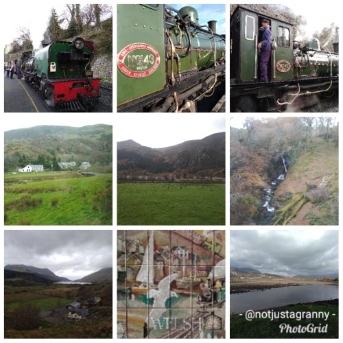 Ffenistogg Railway line Caenarfon to Porthmadogg, Wales