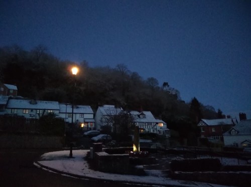 31 days of gratitude, winter in the uk, snow in the uk, snow in wales, not just a granny travels