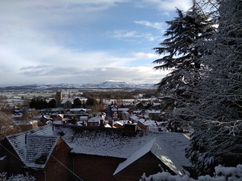 31 days of gratitude, winter in the uk, snow in the uk, snow in wales, not just a granny travels