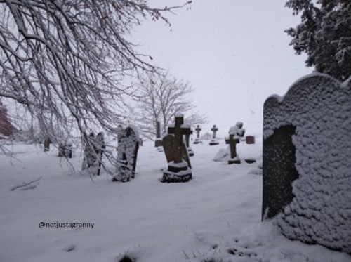 snow in wales, snowing in the uk, winter wonderland,