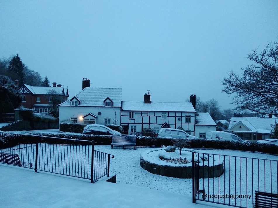 snow in wales, winter weather, villages of wales, travel diaries
