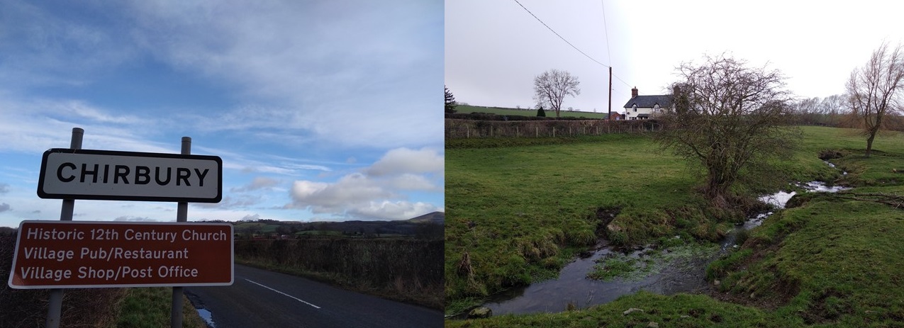 3 miles to chirbury, villages of the uk, walks in the uk, wales to england, travel diaries