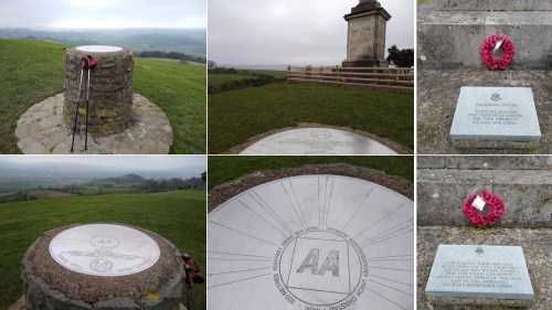 welsh countryside, war memorial montgomery, places to see in wales,