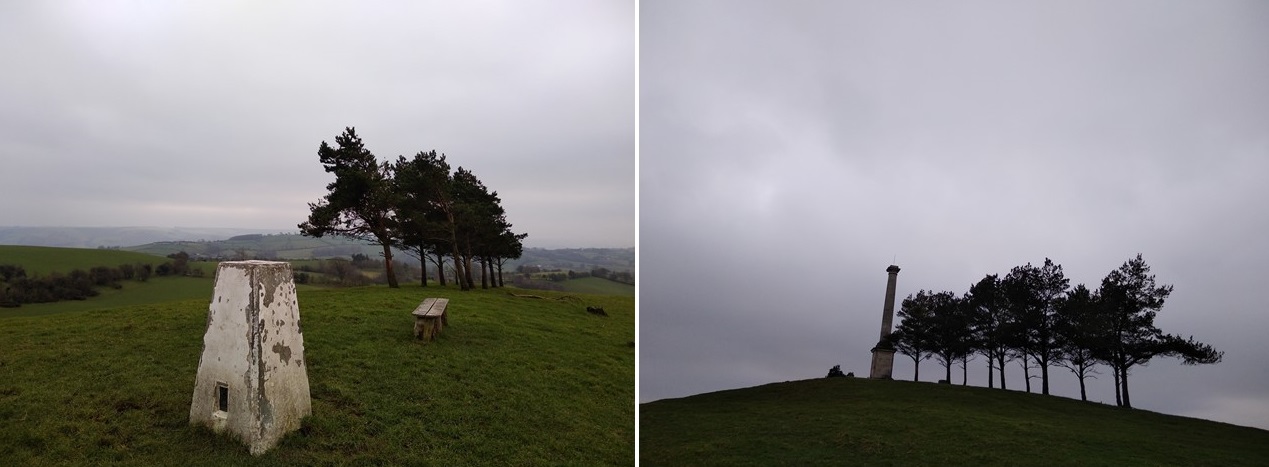 welsh countryside, war memorial montgomery, places to see in wales,