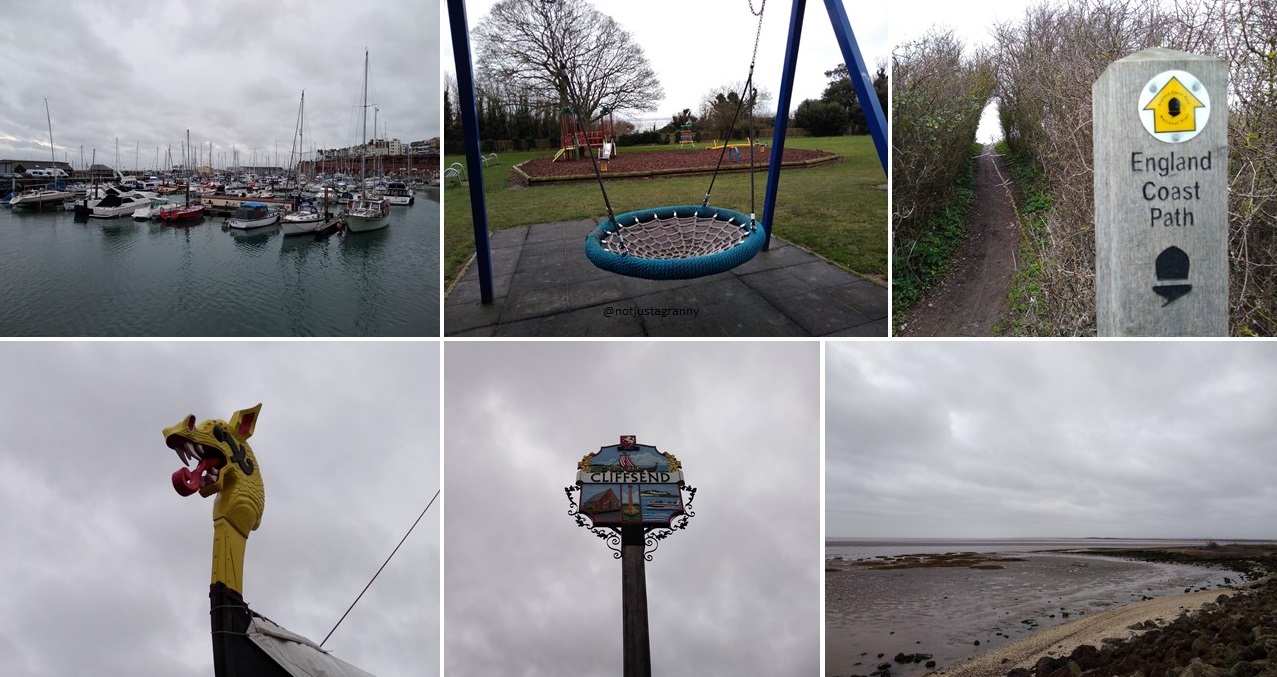 100 walks, rileys ramsgate, walk 1000 miles, 100 walks uk, not just a granny, walk uk, broadstairs to ramsgate, england coast path