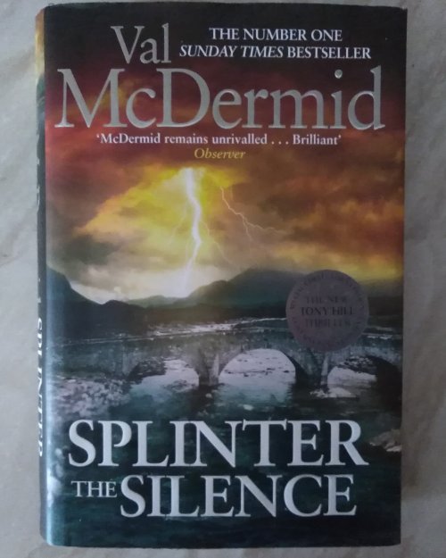 national book day, val mcdermid, splinter the silence, tony hill