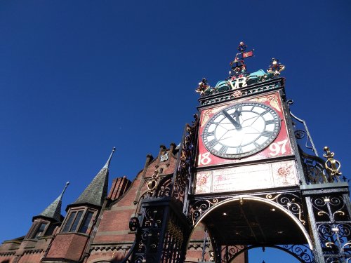 The Eastgate Clock in Chester The Eastgate Clock in Chester