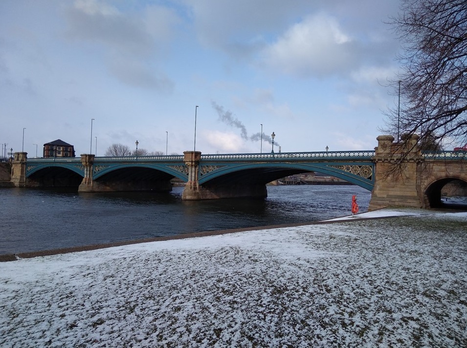 beast from the east, snow in nottingham, river trent, tavel diaries