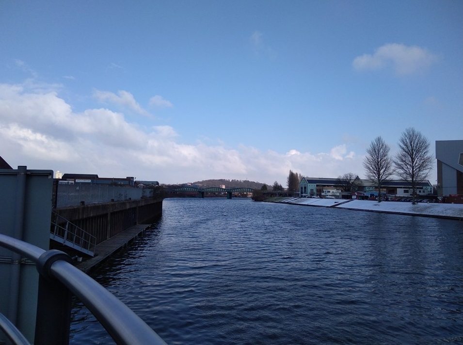 beast from the east, snow in nottingham, river trent, tavel diaries