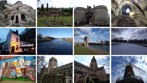 nottingham, nottingham castle, greens windmilll, project 101, not just a granny travels, places of the uk, domesday book towns