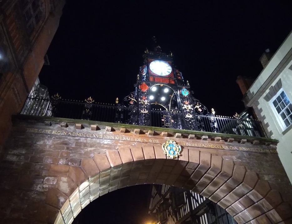 chester cathedral, chester, roman fort, chesters clock, roman city walls chester, explore chester, things to do in chester, chester high cross, britains oldest shopping arcade. black and white buildings of chester, domesday book town